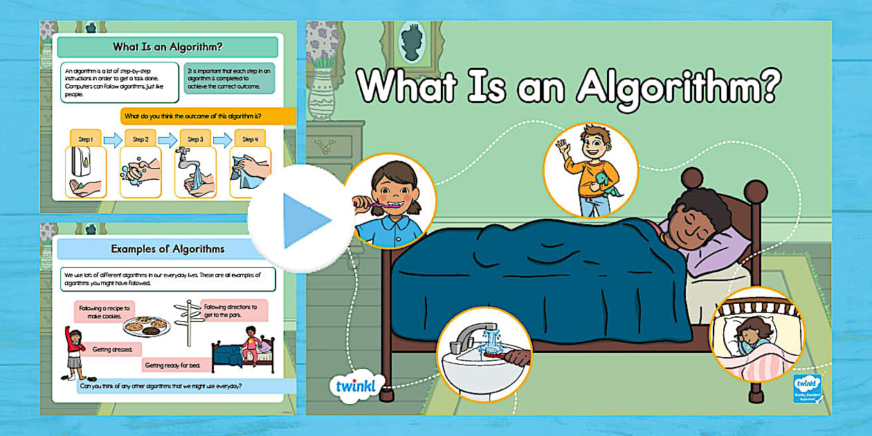 What Is an Algorithm? PowerPoint (professor feito) - Twinkl