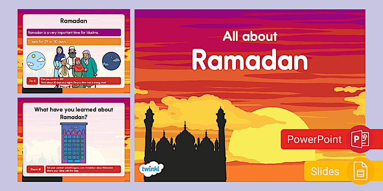 Informational Ramadan Presentation for Kids | Twinkl USA
