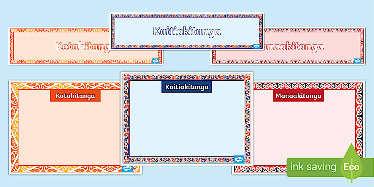 Kaitiaki, Manaakitanga & Kotahitanga Banner and Poster Pack