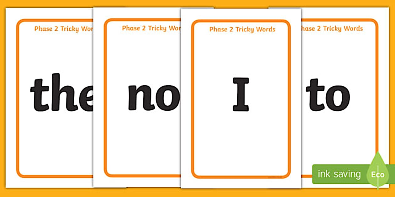 IKEA Tolsby/Fiestad Large Phase 2 Tricky Word Prompt Frame