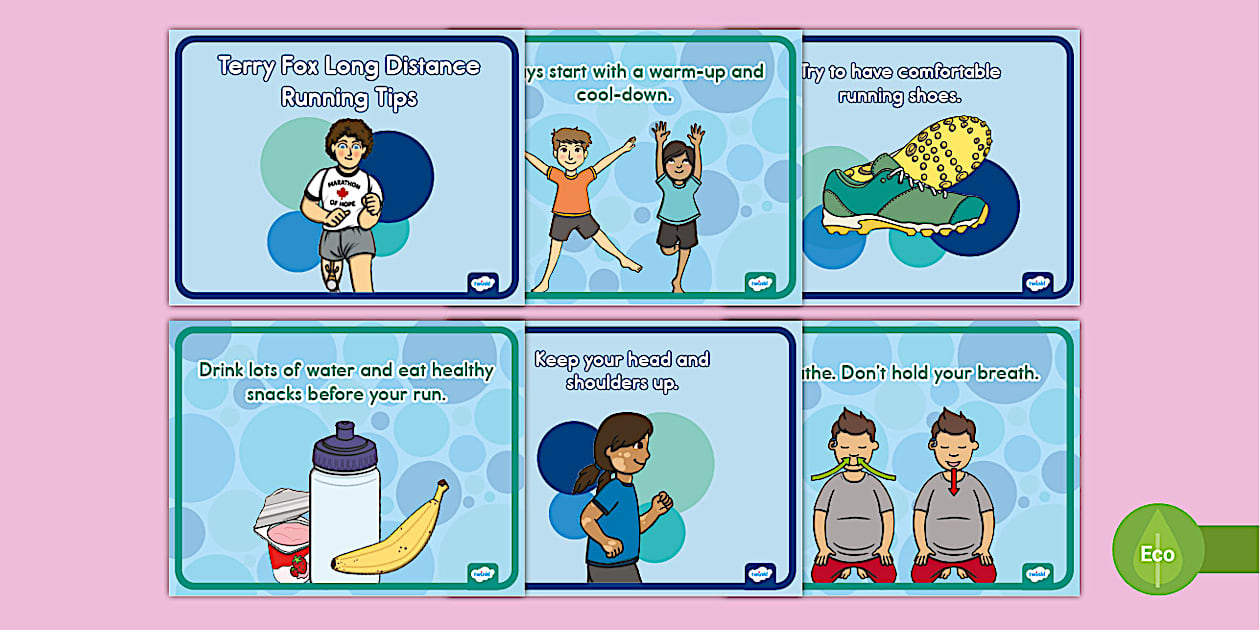 Terry Fox Long Distance Running Tips (Primary) - Twinkl