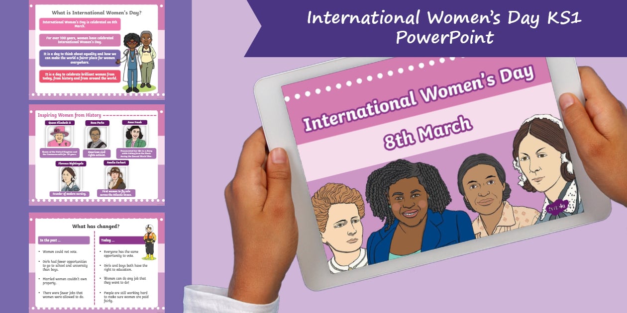 International Women's Day KS1 PowerPoint