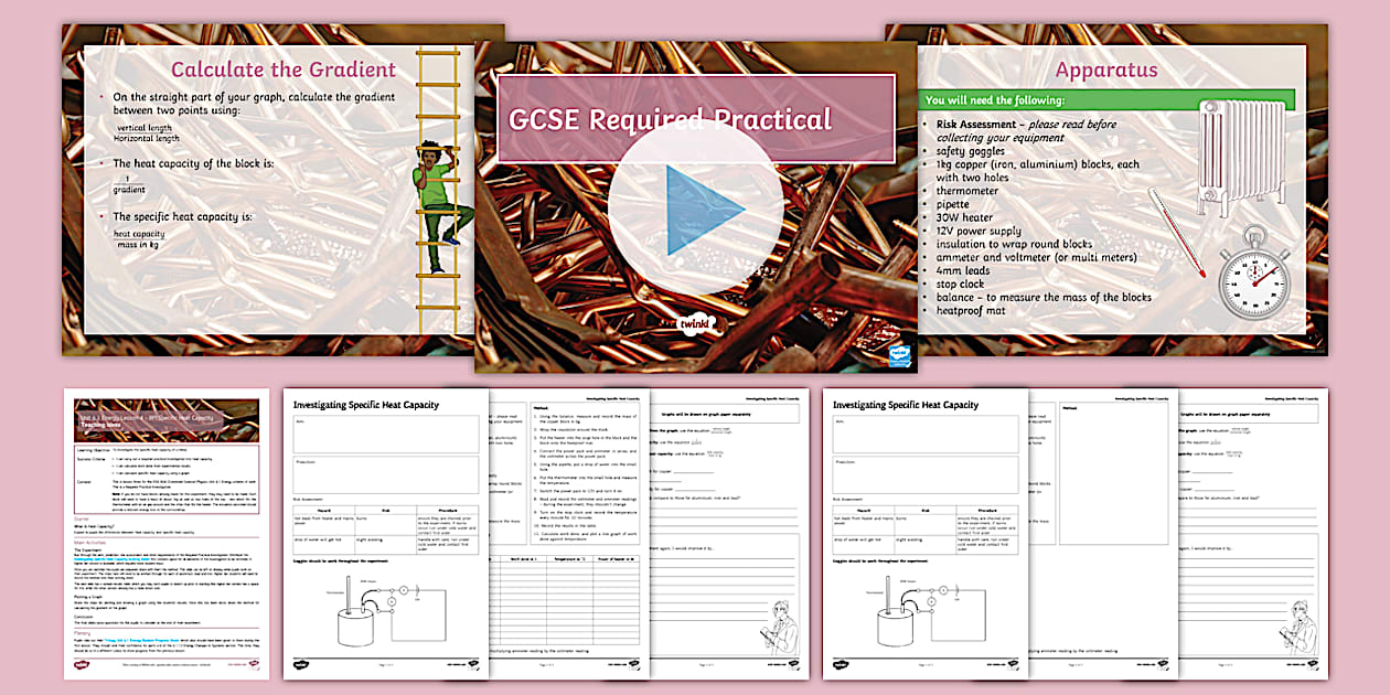 AQA Physics Unit 6.1 Energy Lesson 4 PowerPoint - Twinkl