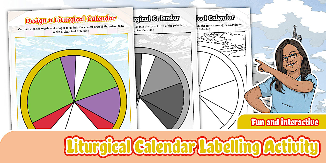 Liturgical Calendar Labelling Activity