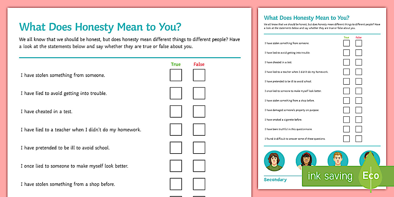 what-does-honesty-mean-to-you-worksheet-worksheet