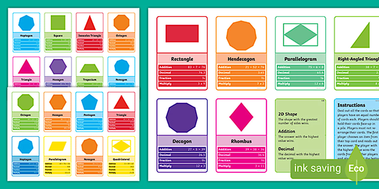 Maths Highest Value Card Game KS2 - Printable - Primary Resource