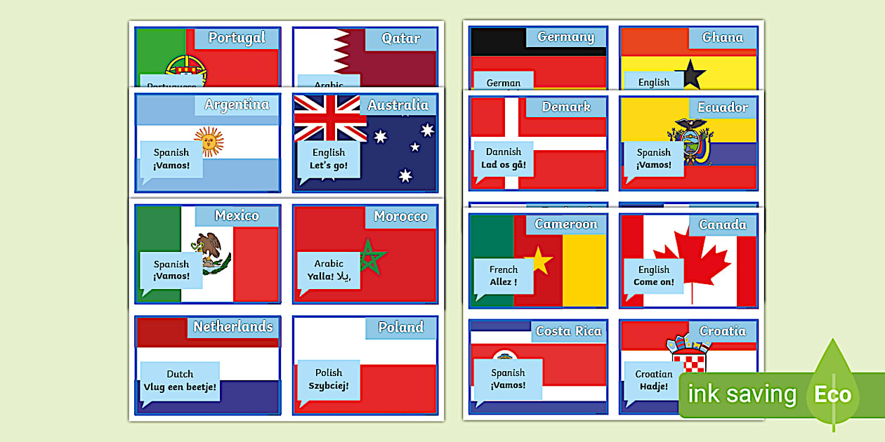 FREE 👉 Men #39 s World Cup: Cheer a Team in Different Languages