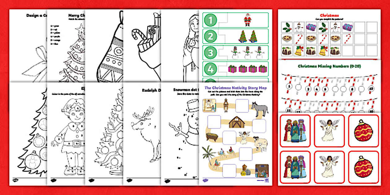 My Advent Activity Pack KS1 Primary Resources Twinkl