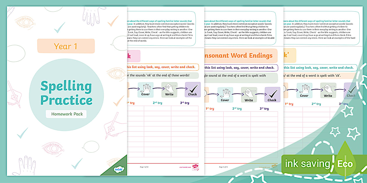 Spelling Test for Grade 1 Spelling Worksheets Twinkl