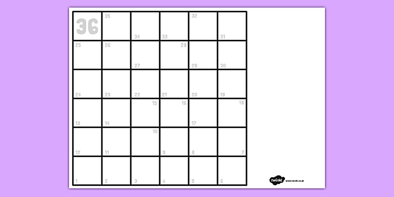 Blank Board Game and Instructions Template (teacher made)