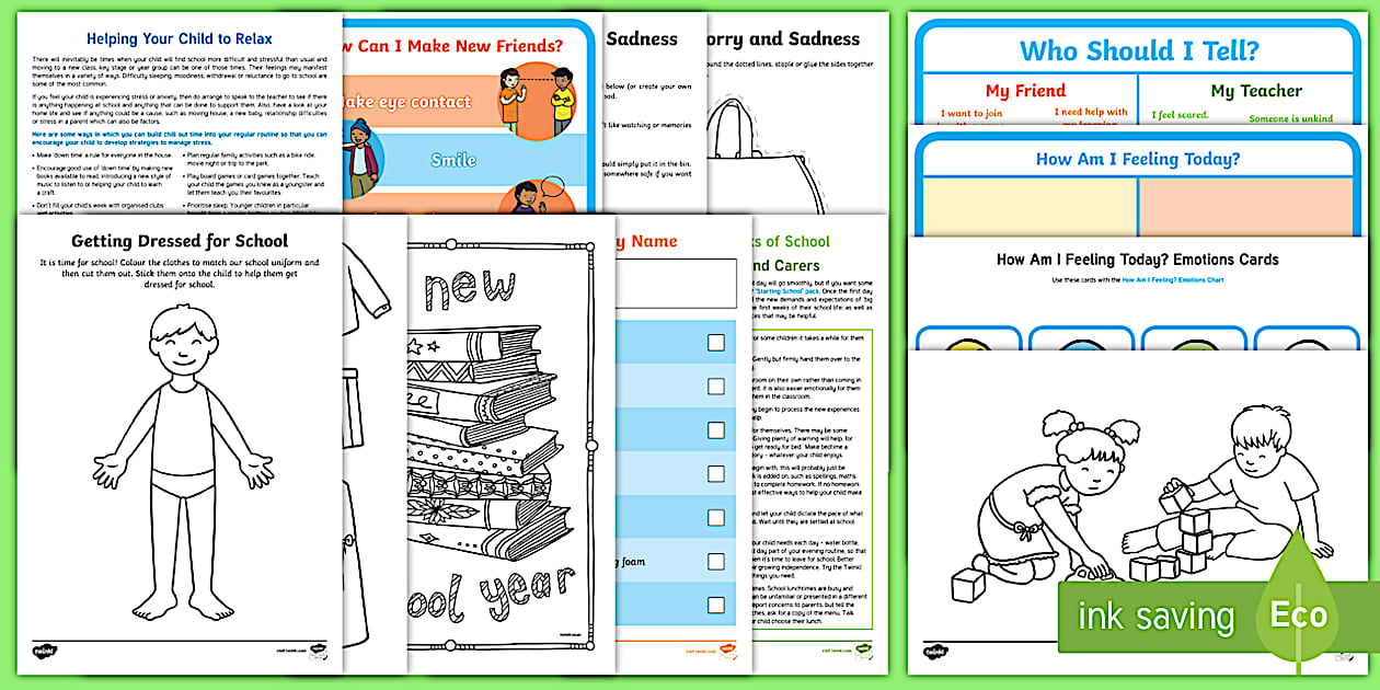 First Few Weeks of School Activity Pack (teacher made)