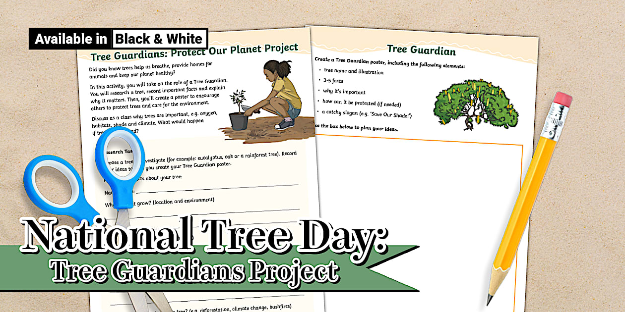National Tree Day: Tree Guardians Project Years 3-6