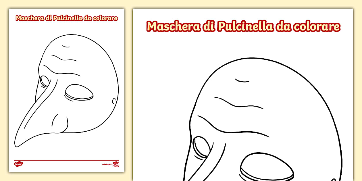 maschere di carnevale da colorare arlecchino