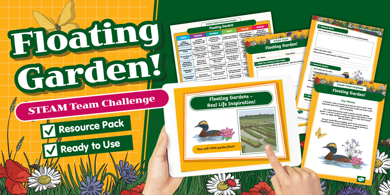 STEAM Team Challenge: Floating Garden