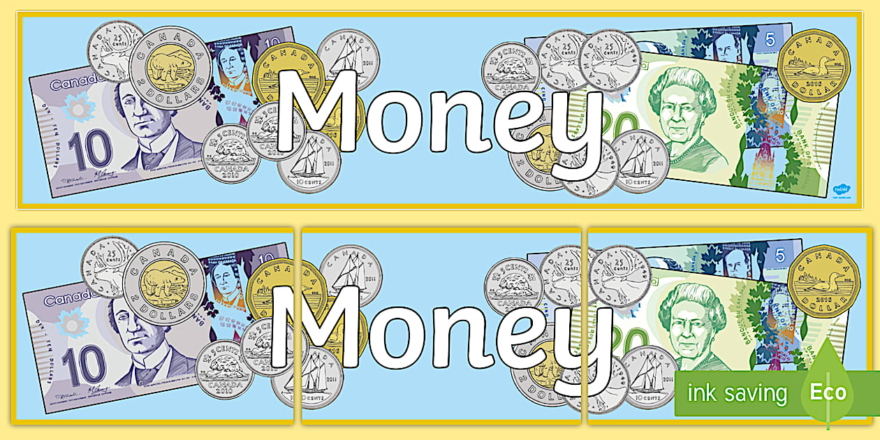 Money Display Banner (teacher made) - Twinkl