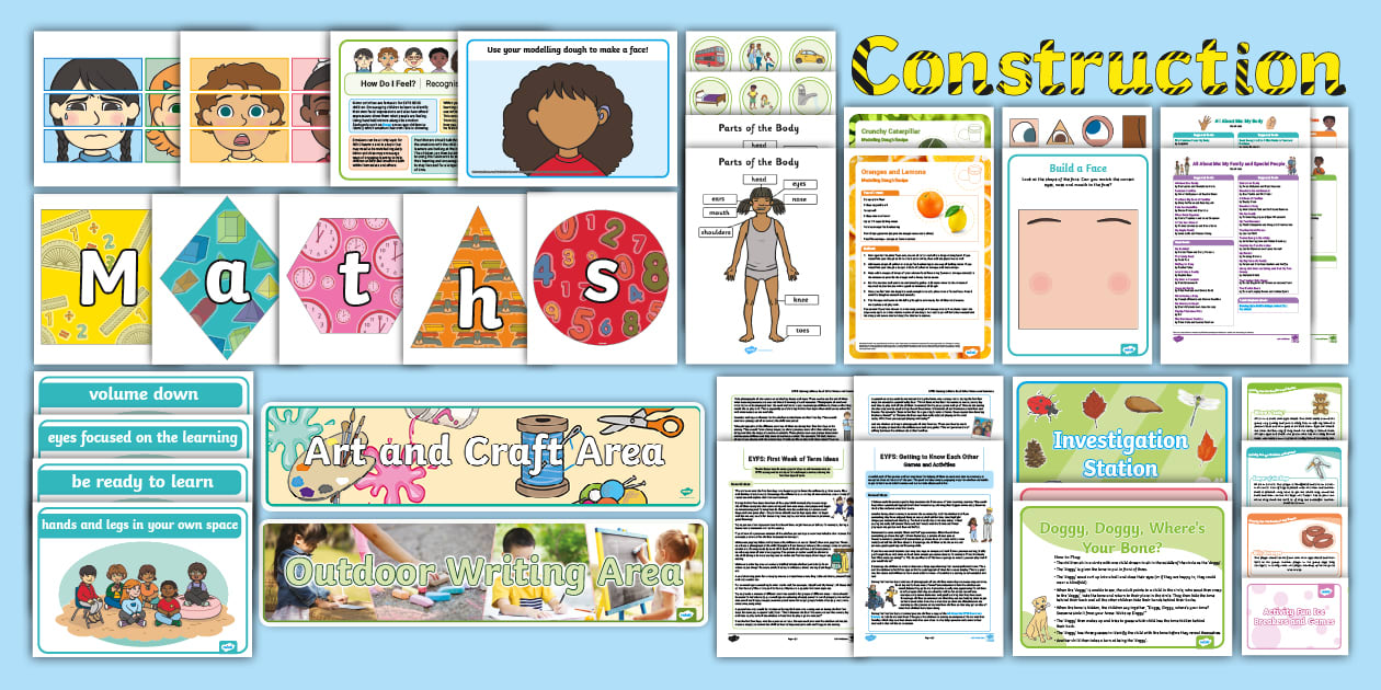 EY Back to School Pack - Twinkl