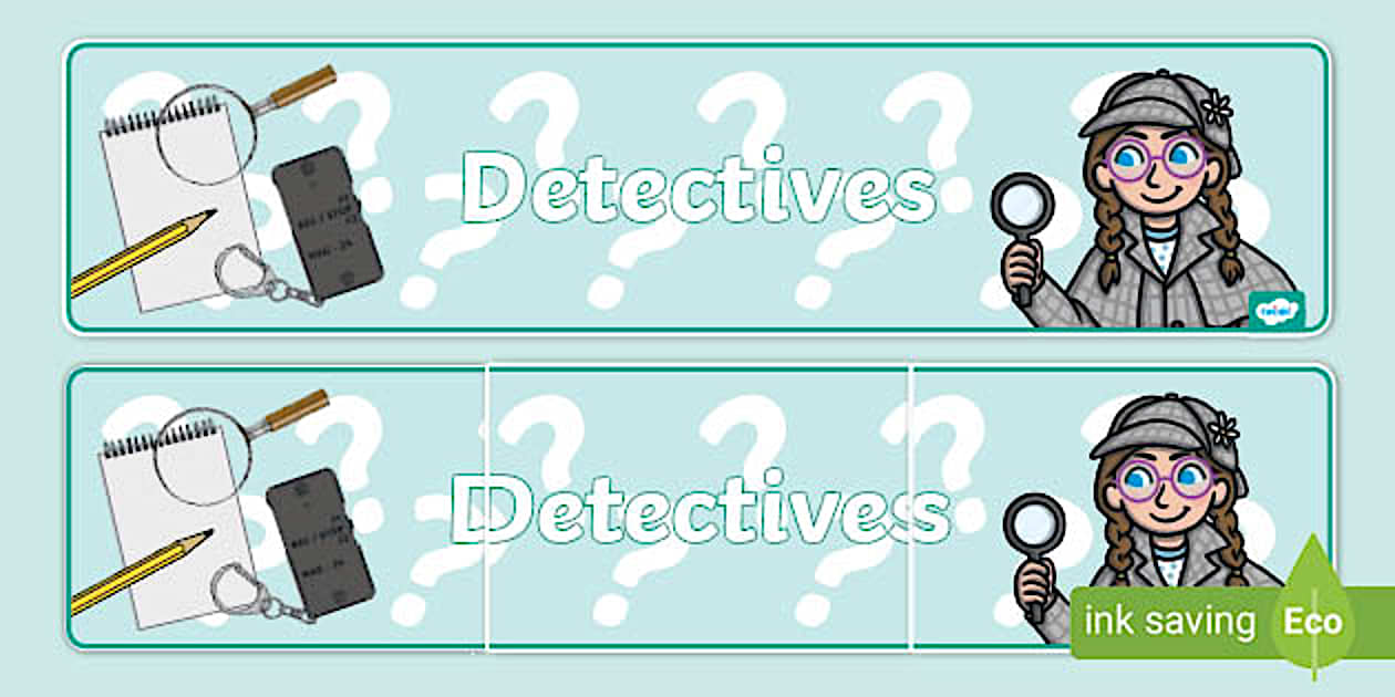 Detectives Role Play Banner
