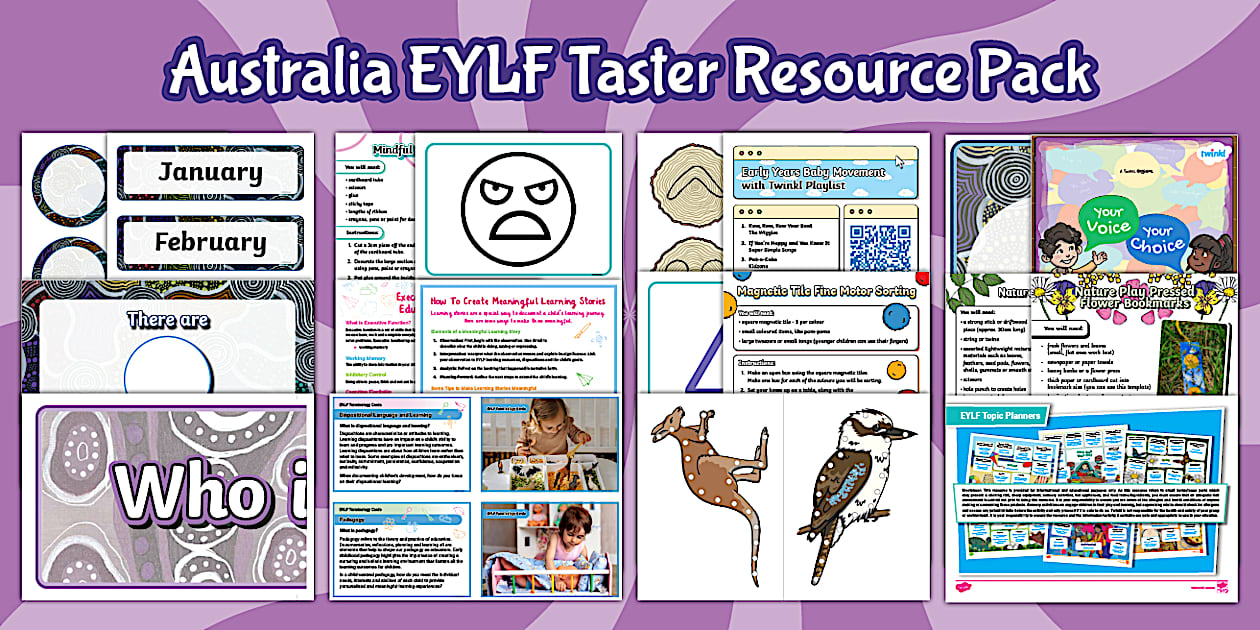 Australian EYLF Taster Resource Pack І Teacher Made