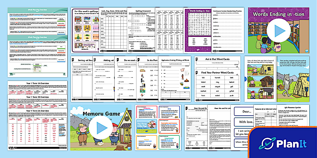 PlanIt KS1 English Taster Pack (teacher made) - Twinkl