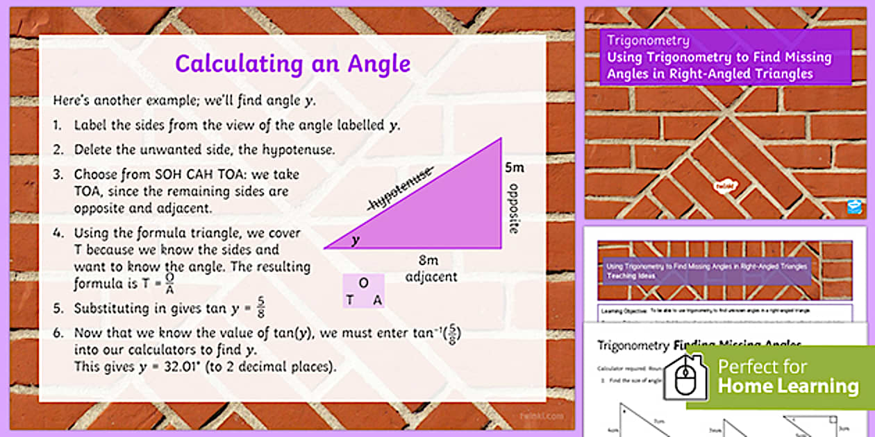 Trigonometry Lesson 2: Missing Sides in Right-Angled Triangles