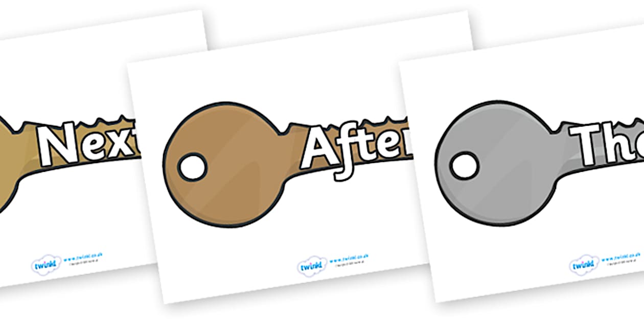 Sentence Starters on Yale Keys (teacher made) - Twinkl