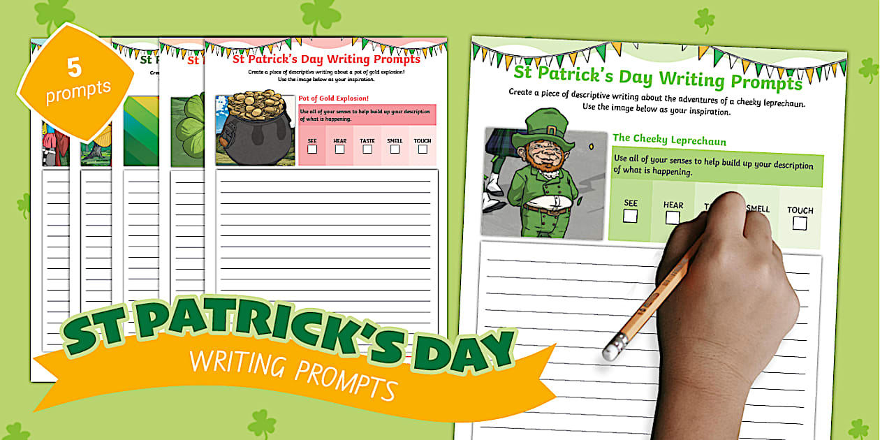 St Patrick's Day Writing Prompts