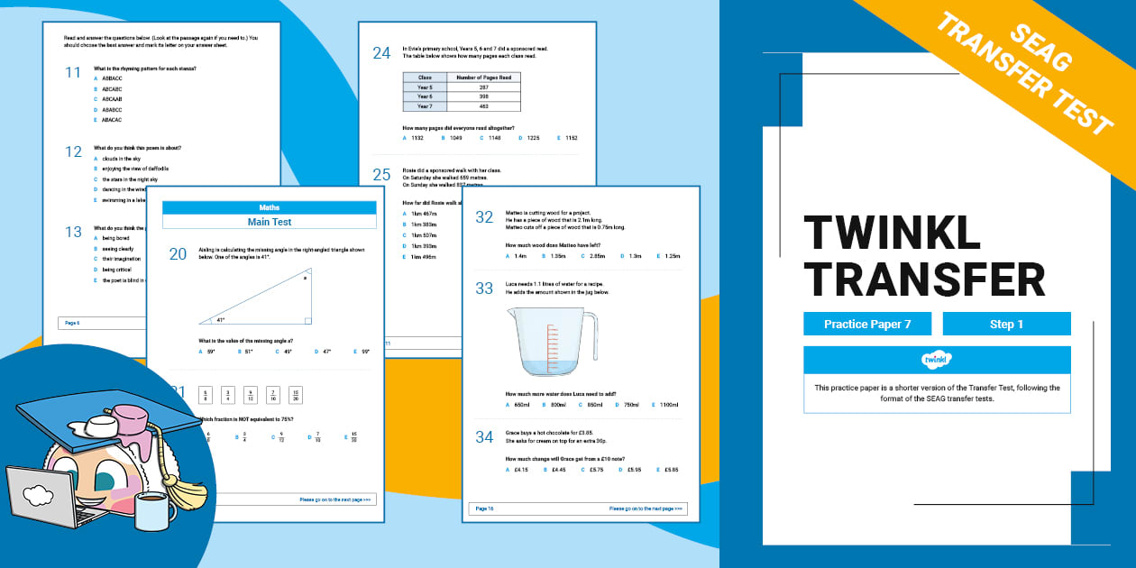 Transfer Test Step 1 Practice Paper 7