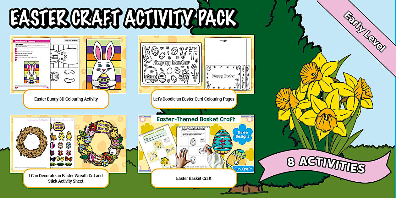 Easter Craft Activity Pack Early Level