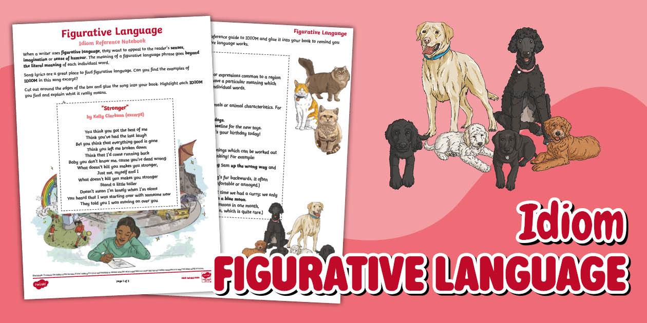 Idiom | Figurative Language Worksheets | Year 5 Resource
