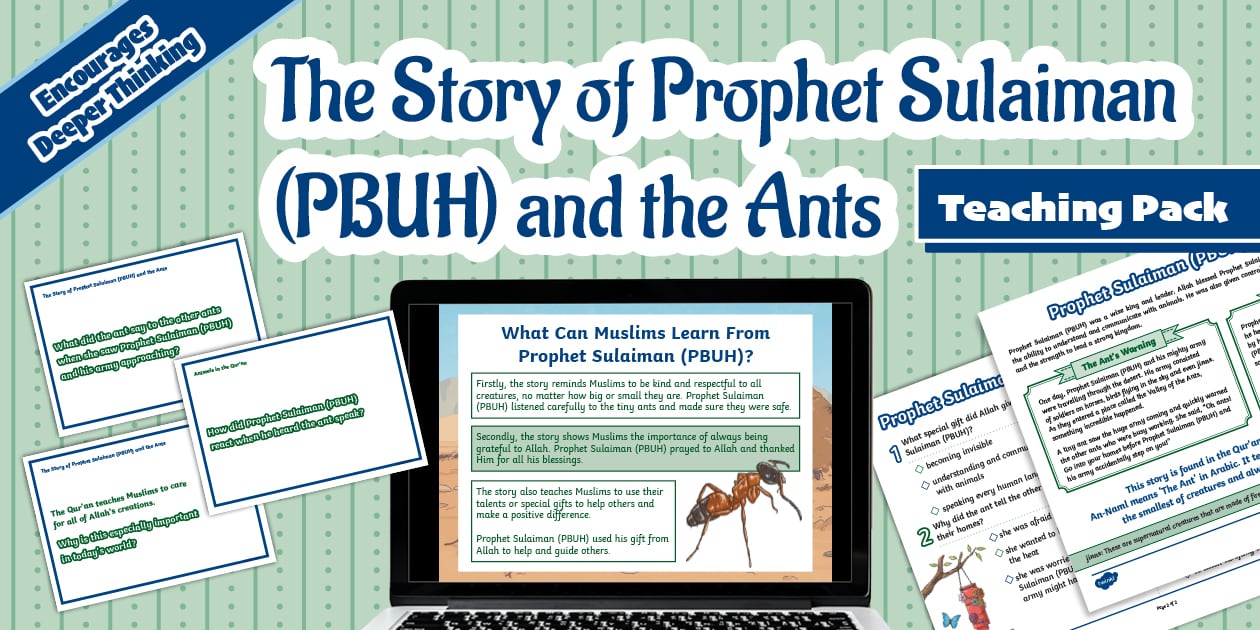 KS2 The Story of Prophet Sulaiman (PBUH) and the Ants Teaching Pack