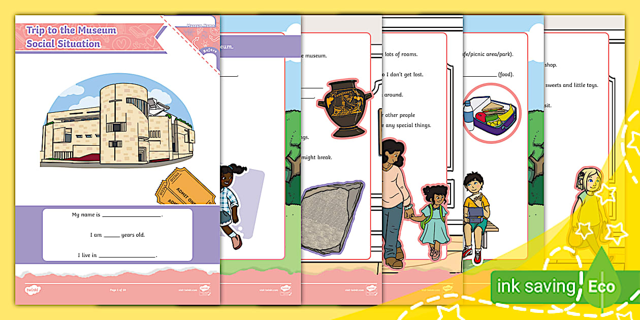 Museum Visit Activity Booklet (teacher made) - Twinkl