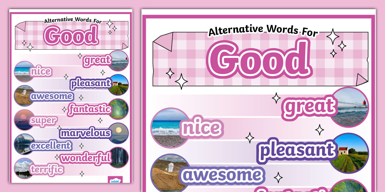 Alternative Words For Good