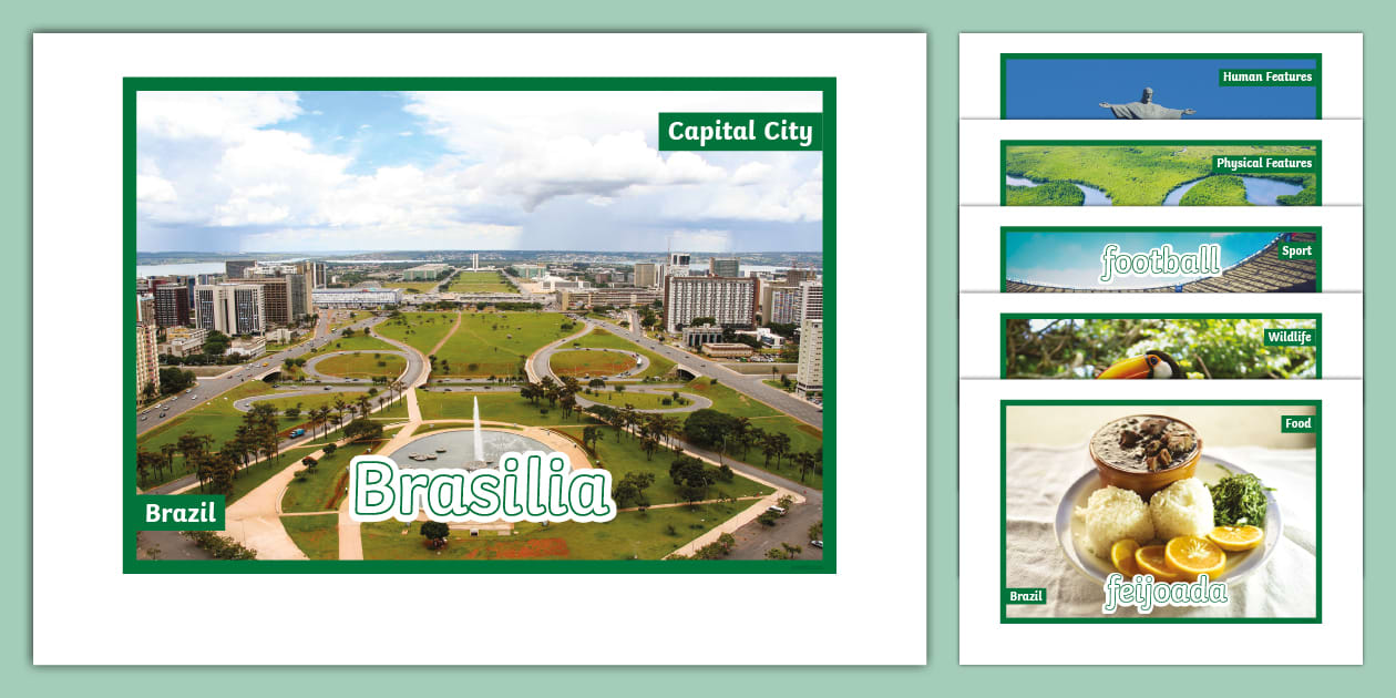 Brazil Photo Display Pack - Twinkl