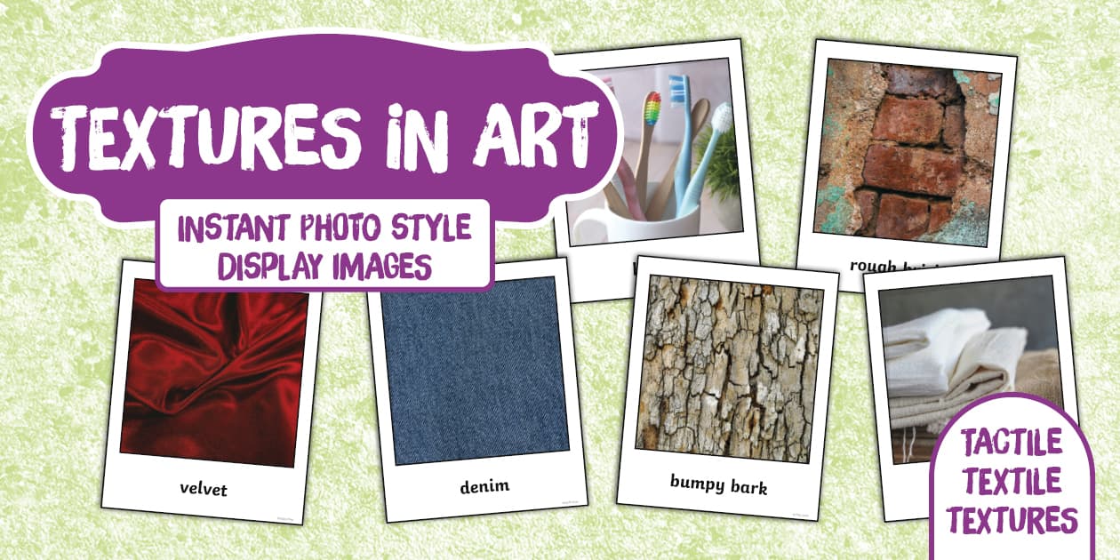 Textures in Art Instant Photo Style Display Images