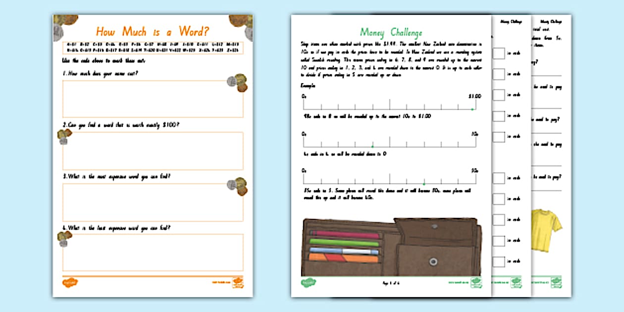 NZ Money Pack Year 4-6