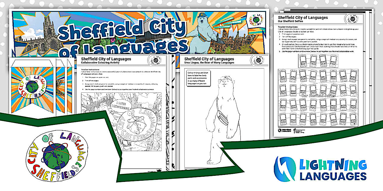 👉 Sheffield City of Languages: Multilingual Display Pack