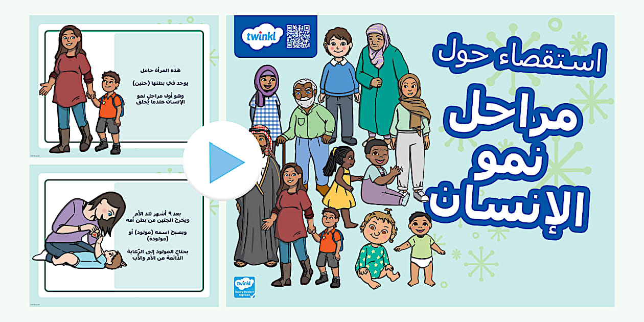 استقصاء حول مراحل نمو الإنسان