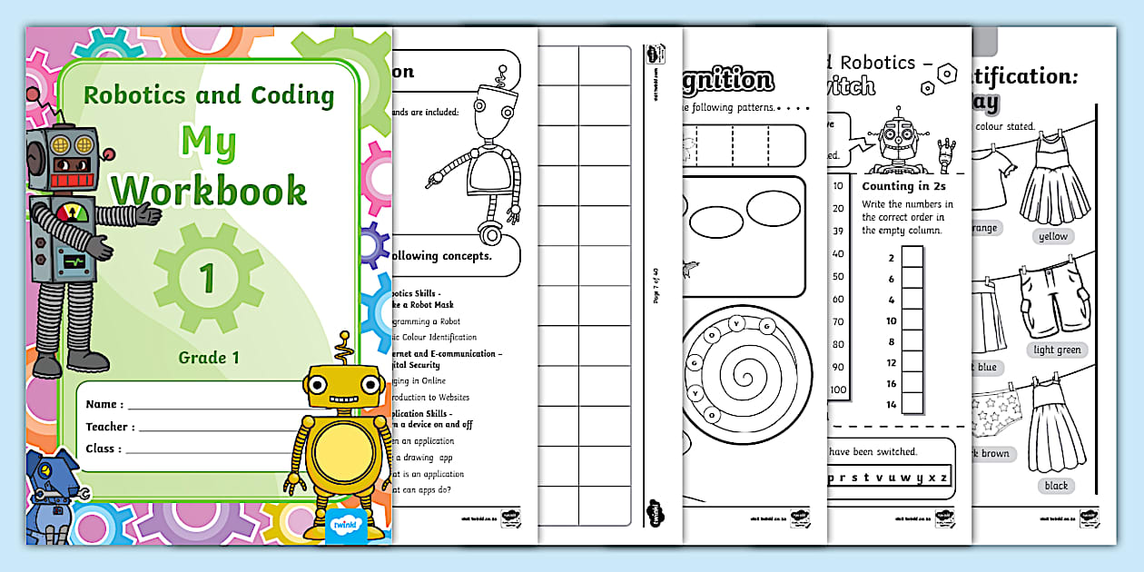 Coding And Robotics Grade 1 I Resource I Twinkl - Twinkl