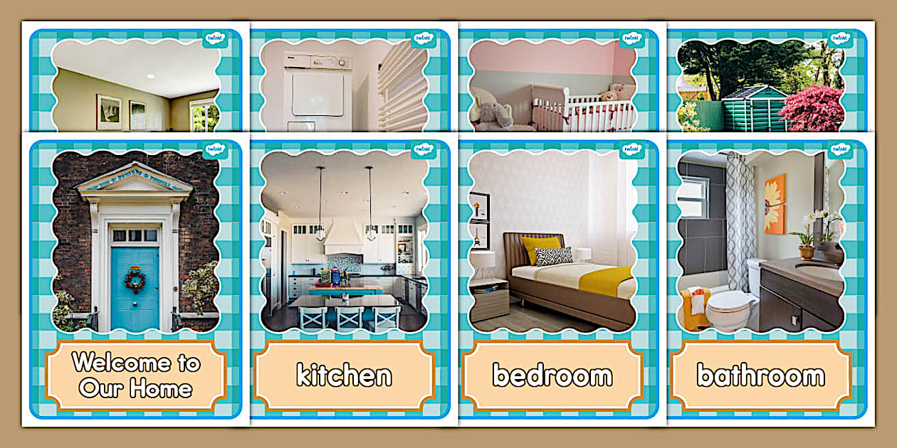 At Home Dramatic Play Photo Posters (teacher made) - Twinkl