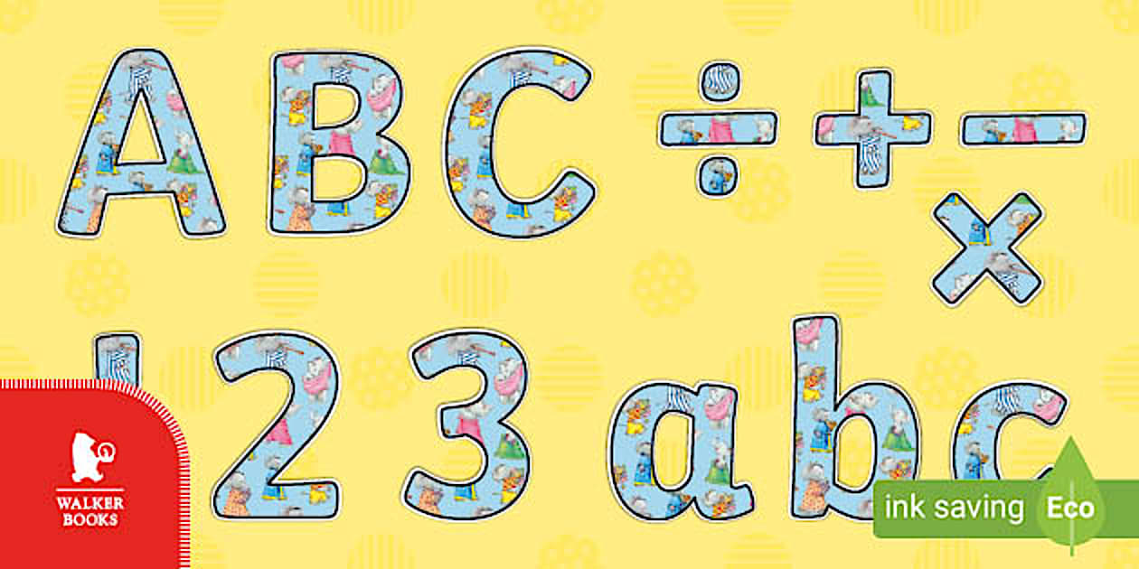 Five Minutes' Peace Display Lettering