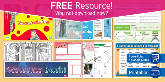 FREE Seventh Grade Teaching Pack (teacher made) - Twinkl
