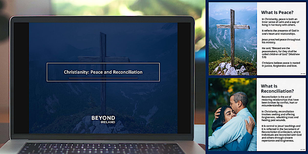 Christianity: Peace and Reconciliation PowerPoint - Twinkl