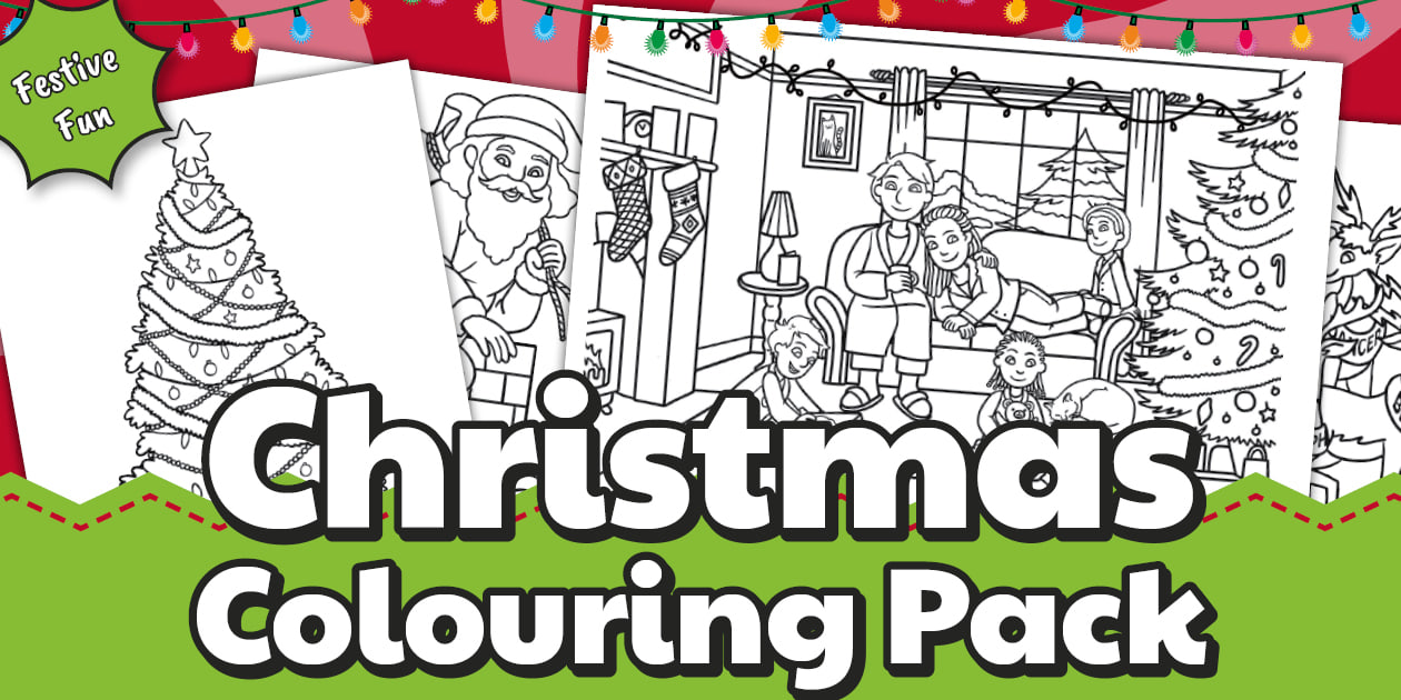 Christmas Colouring Pack