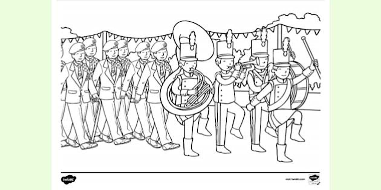 Remembrance Day Colouring Sheet (teacher made) - Twinkl