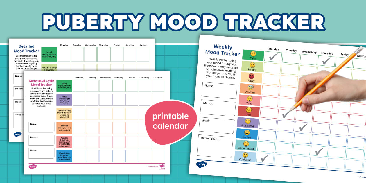 Older Learners: Puberty Mood Tracker