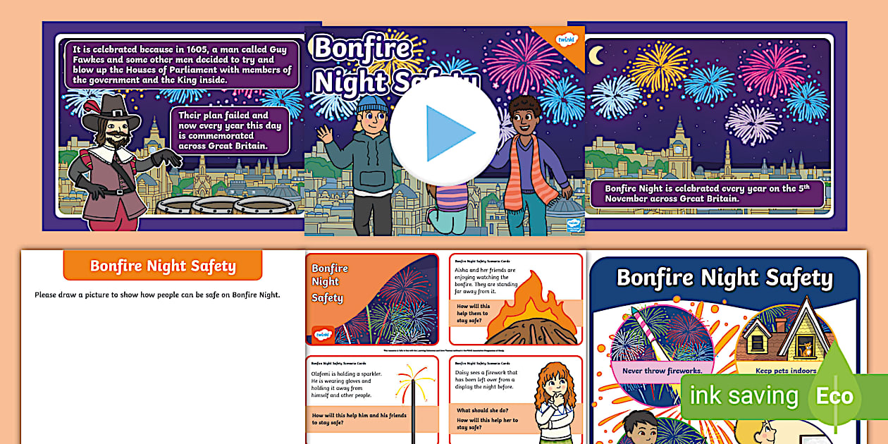 KS1 Bonfire Night Safety Resource Pack | Twinkl