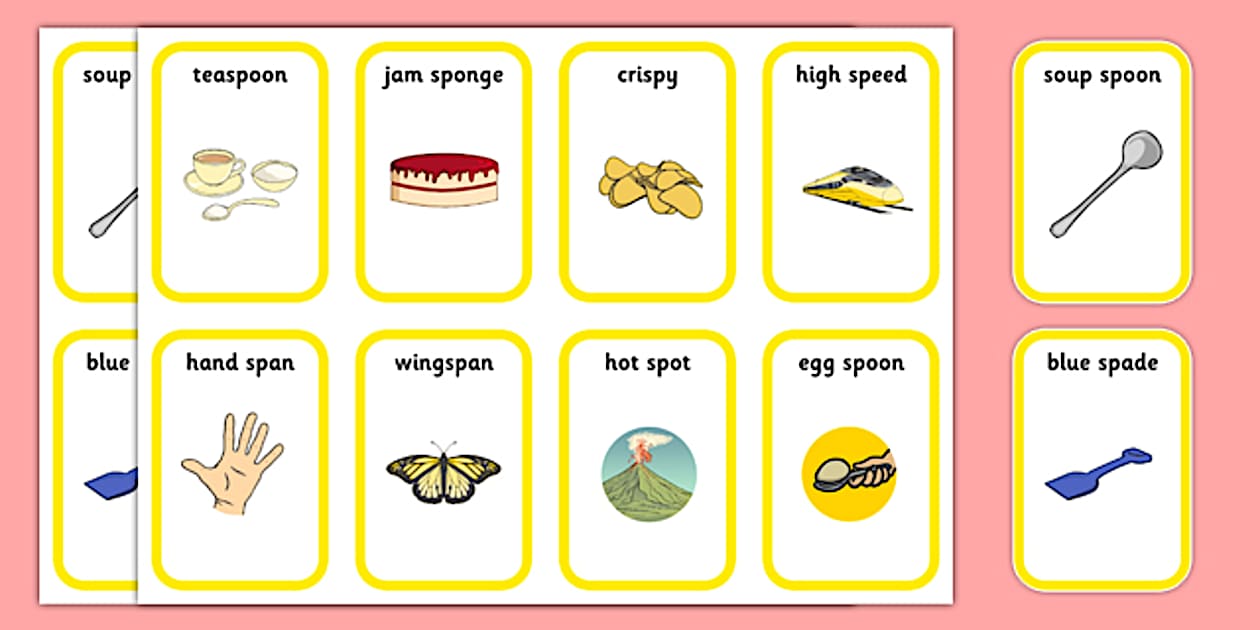 Editable Word Medial SP Playing Cards (l'enseignant a fait)