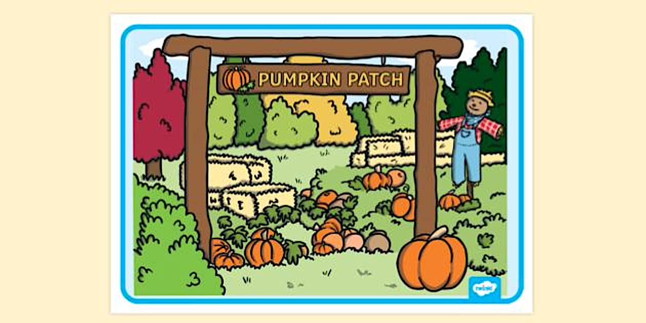 Pumpkin Patch Poster KS1 | Display Posters