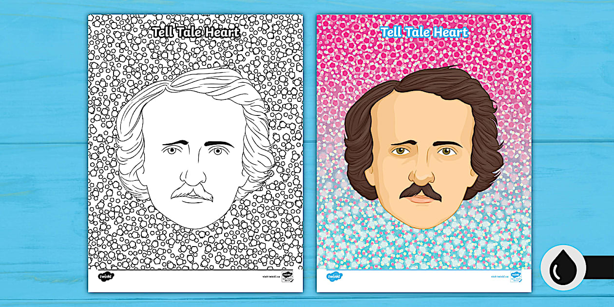 Tell Tale Heart Poster (teacher made) Twinkl