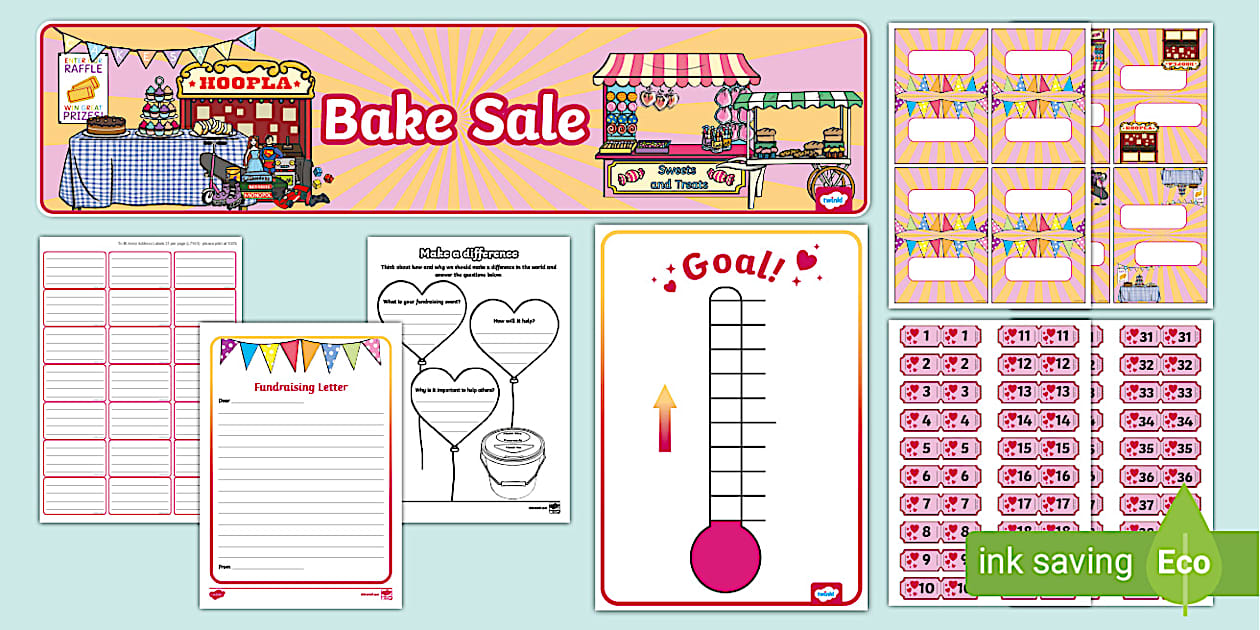 Editable Fundraising Pack (Teacher Made) Twinkl